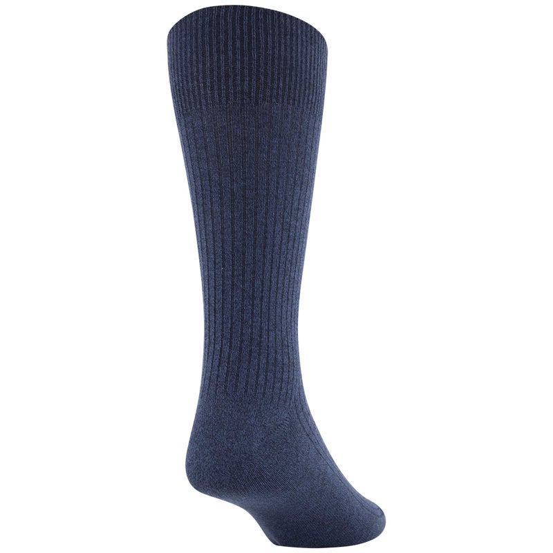 GOLDTOE Men's Stanton Crew Socks, Multipairs, Chambray/Denim/Midnight, X-Large - Image 4